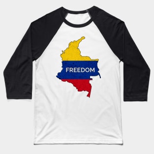 Freedom day colombia Baseball T-Shirt